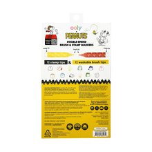 Load image into Gallery viewer, OLxPeanuts Double-Ended Brush & Stamp Markers