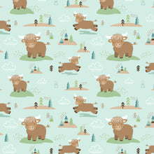 Load image into Gallery viewer, Hetty Highland Cow Character Blanket