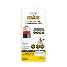 Load image into Gallery viewer, OLxPeanuts Gel Pen & Mechanical Pencil