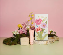 Load image into Gallery viewer, Soap & Hand Balm Gift Set - White Florals & French Pear