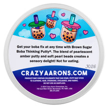 Load image into Gallery viewer, Brown Sugar Boba 4" Thinking Putty