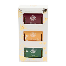 Load image into Gallery viewer, Trio of Handmade Soap Bars