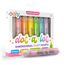 Load image into Gallery viewer, Dot-A-Lot Dimensional Craft Paints - Pearlescent