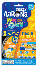 Load image into Gallery viewer, Mac N Cheese Mix It 4" Thinking Putty