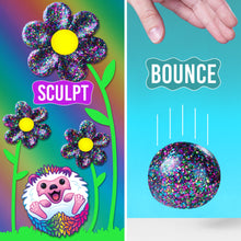 Load image into Gallery viewer, Happy Hedgehog Putty Pets 4" Thinking Putty