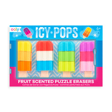Load image into Gallery viewer, Icy Pop Scented Puzzle Erasers

