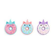 Load image into Gallery viewer, Magic Bakery Unicorn Donuts Scented Erasers