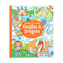 Load image into Gallery viewer, Color-in' Book - Knights & Dragons