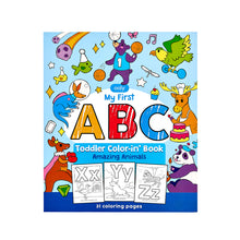 Load image into Gallery viewer, Toddler Coloring Book - ABC Amazing Animals