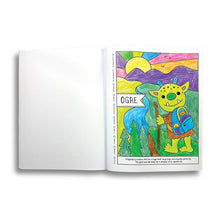 Load image into Gallery viewer, Color By Numbers Coloring Book - Mythical Friends
