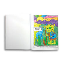 Load image into Gallery viewer, Color By Numbers Coloring Book - Mythical Friends