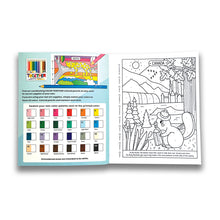 Load image into Gallery viewer, Color By Numbers Coloring Book - Wonderful World
