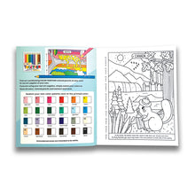 Load image into Gallery viewer, Color By Numbers Coloring Book - Wonderful World