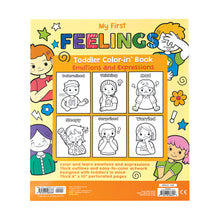 Load image into Gallery viewer, Toddler Coloring Book - My First Feelings