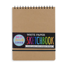 Load image into Gallery viewer, DIY Cover Sketchbook - White