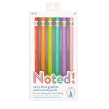 Load image into Gallery viewer, Noted! Graphite Mechanical Pencils - set of 6
