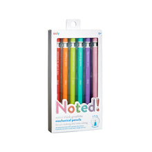 Load image into Gallery viewer, Noted! Graphite Mechanical Pencils - set of 6