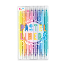 Load image into Gallery viewer, Pastel Liners Double-Ended Markers
