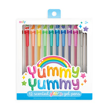 Load image into Gallery viewer, Yummy Yummy Scented Glitter Gel Pens 2.0