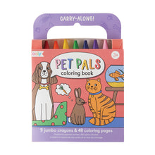 Load image into Gallery viewer, Carry Along Crayon & Coloring Book Kit - Pet Pals