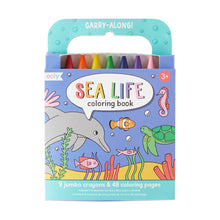 Load image into Gallery viewer, Carry Along Crayon &amp; Coloring Book Kit - Sea Life
