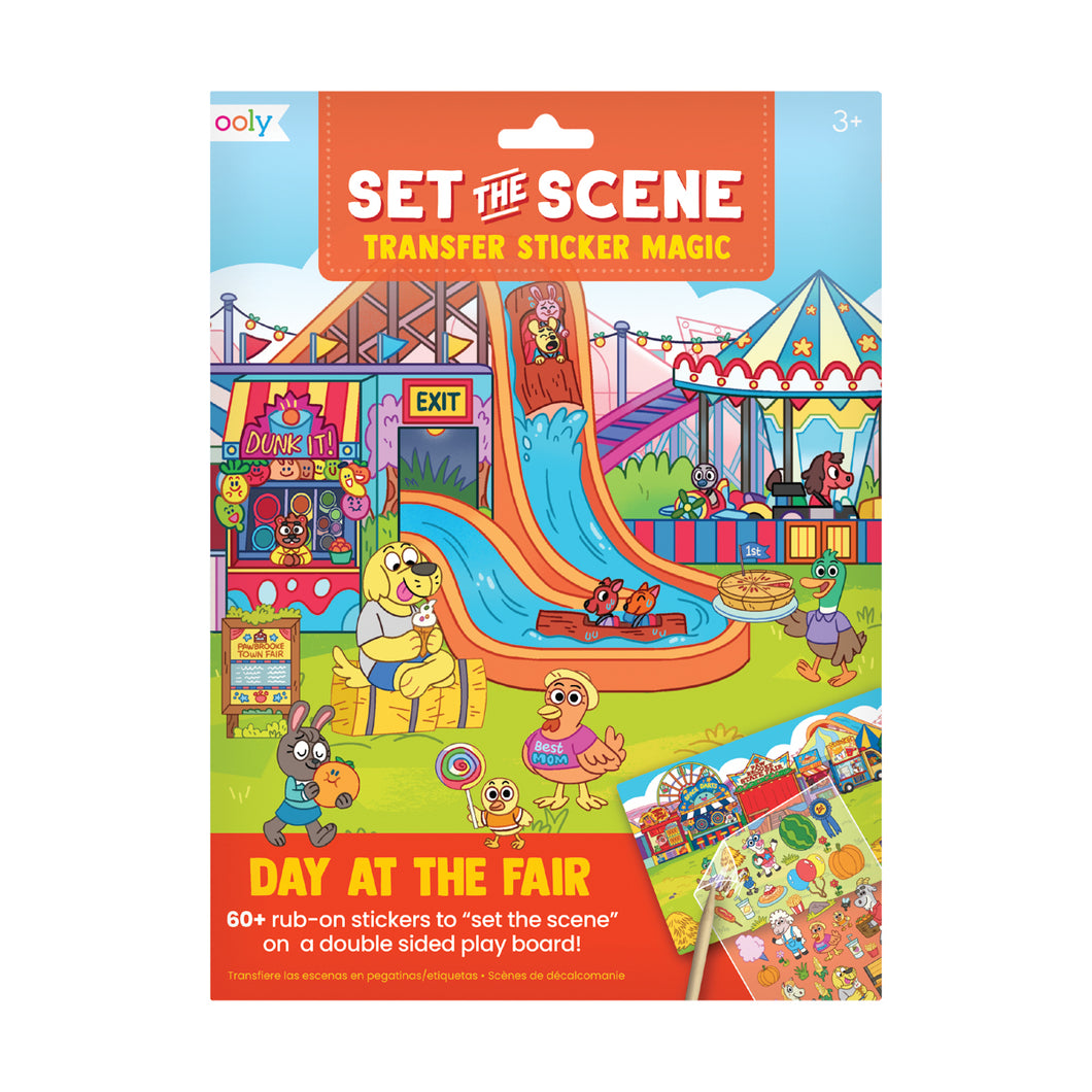 Set The Scene Transfer Stickers - Day At The Fair