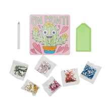 Load image into Gallery viewer, Razzle Dazzle Mini Gem Art Kit - Cheery Cactus