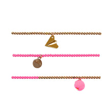 Load image into Gallery viewer, Emma Bracelets - Gold Paper Airplane