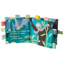 Load image into Gallery viewer, TaGgies Molasses Sloth Soft Book