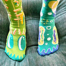 Load image into Gallery viewer, Pokey & Poppy Collectible Mismatched Socks - Opposocks Artist Series