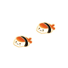 Load image into Gallery viewer, Cutie Enamel Studs Sushi Time