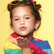 Load image into Gallery viewer, Clip-On Cutie Enamel Pink Kitty Earrings