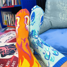 Load image into Gallery viewer, Burnie & Icey - Opposocks Artist Series