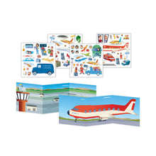 Load image into Gallery viewer, Reusable Sticker Tote - At the Airport