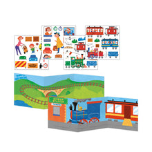 Load image into Gallery viewer, Reusable Sticker Tote - Train Time!