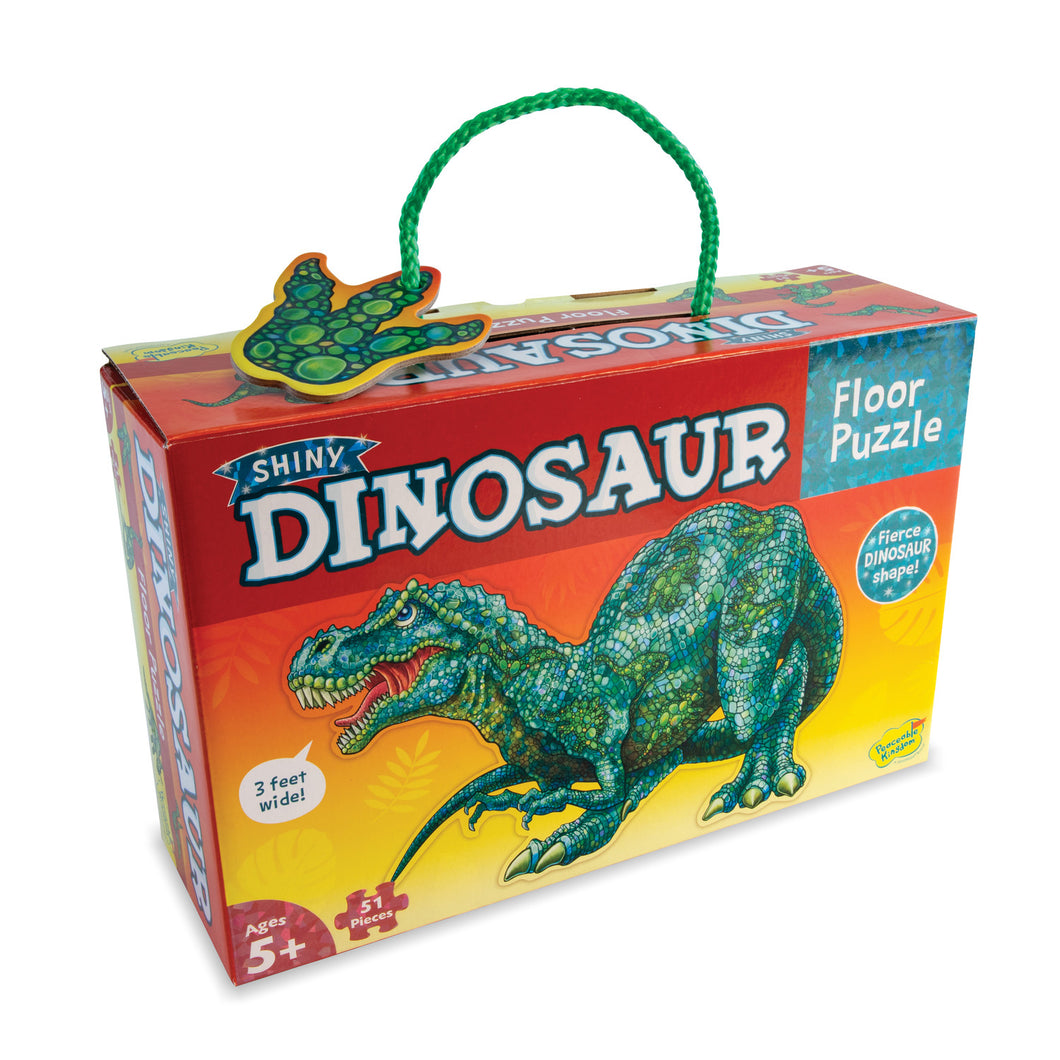 Floor Puzzle - Shiny Dinosaur