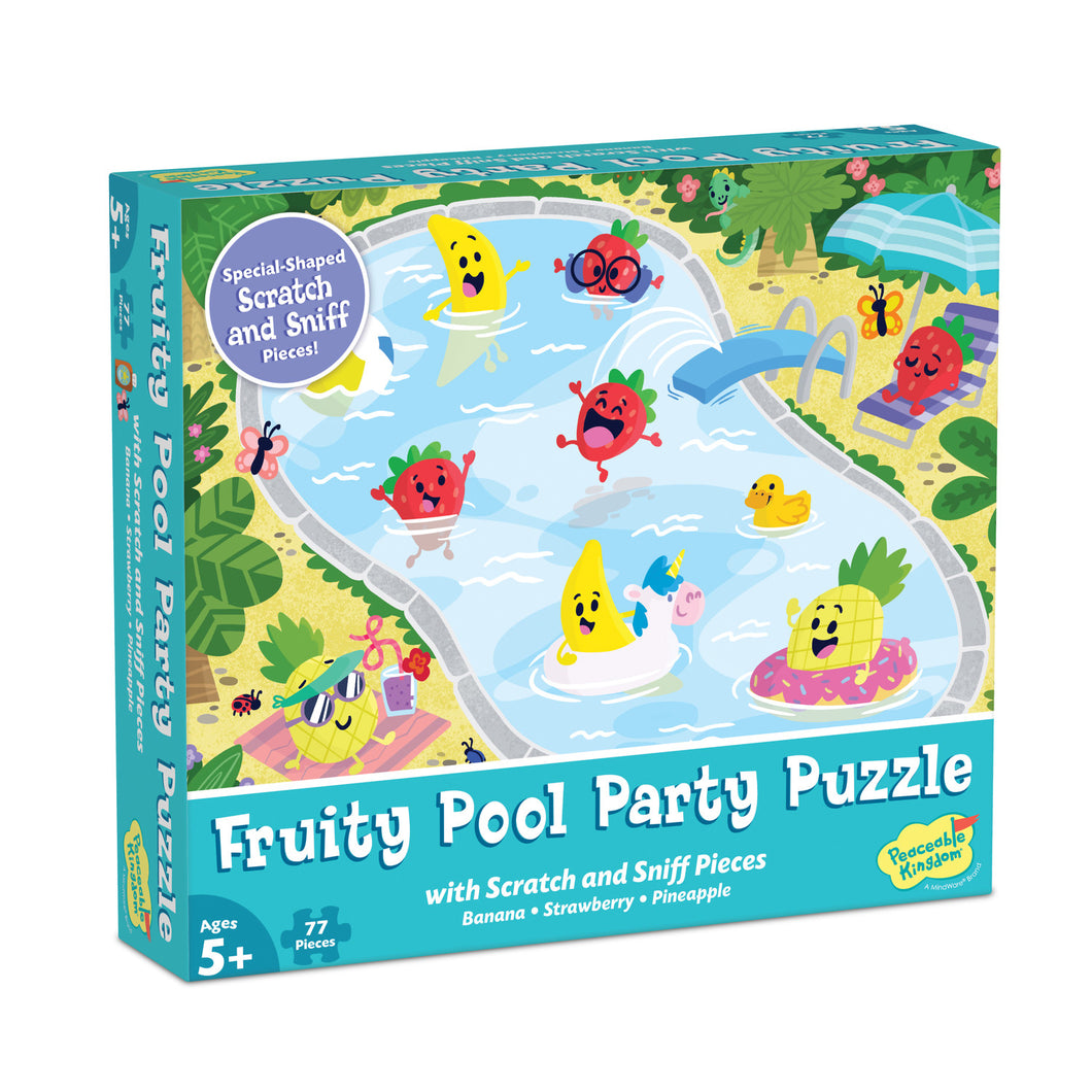 Scratch and Sniff Puzzles - Fruity Pool Party