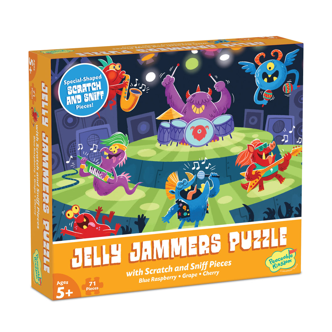 Scratch and Sniff Puzzles - Jelly Jammers