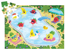 Load image into Gallery viewer, Scratch and Sniff Puzzles - Fruity Pool Party