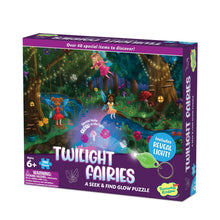 Load image into Gallery viewer, Seek & Find Glow Puzzle: Twilight Fairies