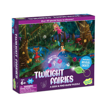 Load image into Gallery viewer, Seek & Find Glow Puzzle: Twilight Fairies