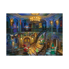 Load image into Gallery viewer, Seek & Find Glow Puzzle: Gnomes At Night