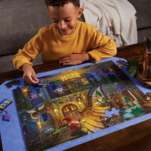 Load image into Gallery viewer, Seek & Find Glow Puzzle: Gnomes At Night