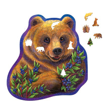 Load image into Gallery viewer, Shaped Puzzle: Bear