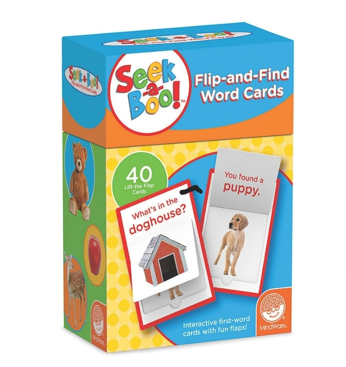 Seek-a-Boo! Flip-and-Find Word Cards