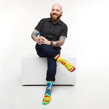 Load image into Gallery viewer, Pizza & Pasta Collectible Mismatched Socks - Crowded Teeth Artist Series