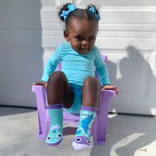 Load image into Gallery viewer, Dolphin & Fish Kids Collectible Mismatched Socks