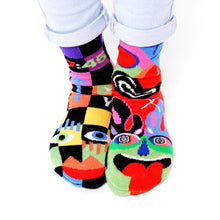 Load image into Gallery viewer, Planner & Spontaneous Collectible Mismatched Socks