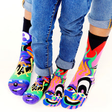 Load image into Gallery viewer, Shy & Outgoing Collectible Mismatched Socks