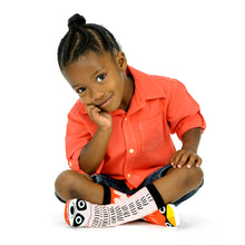 Load image into Gallery viewer, Raccoon & Cardinal Kids Collectible Mismatched Socks
